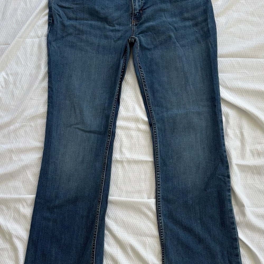 Wrangler Women's Boot Cut Jeans in Deep Blue